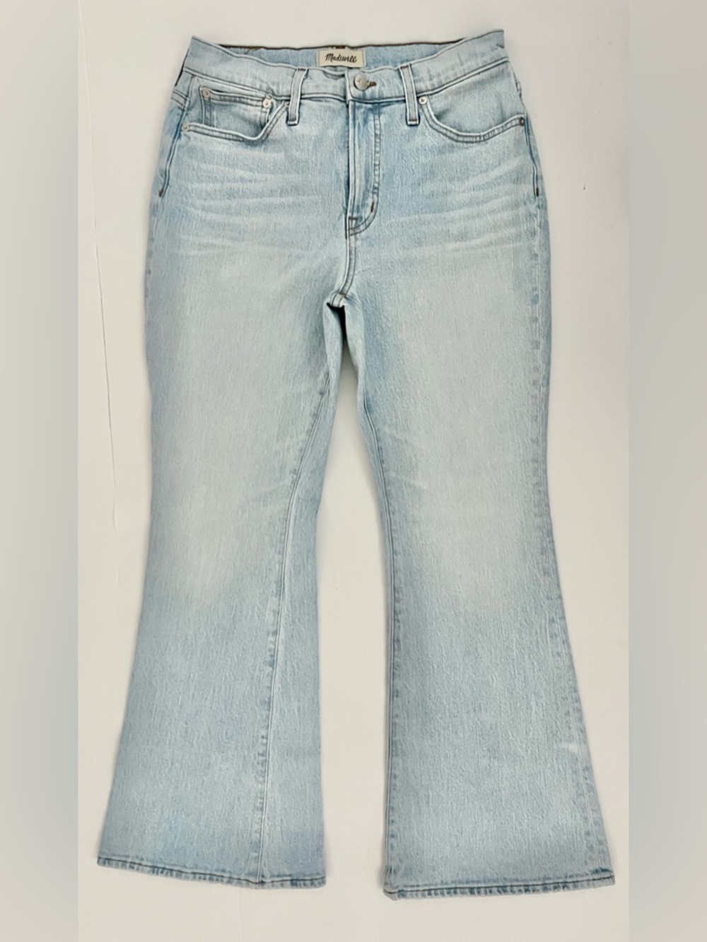 Madewell Jeans The Perfect Vintage Flare Light Wash Denim Size 29 P Boho Hippie